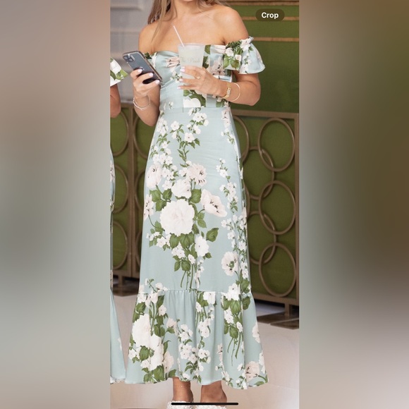 Reformation Sianna Silk Dress - Picture 2 of 5